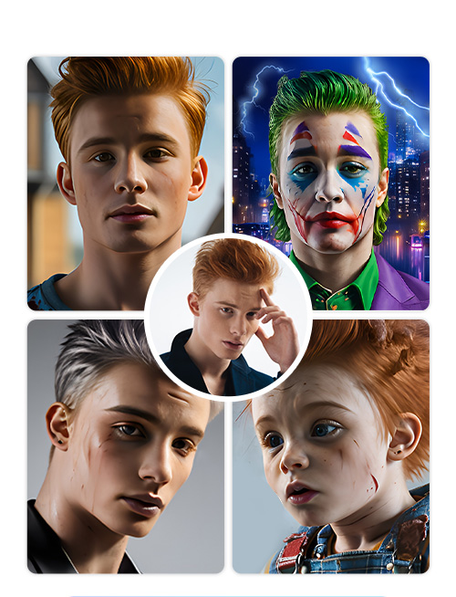 PhotoDirector - Schaurige Halloween-Profilbilder
